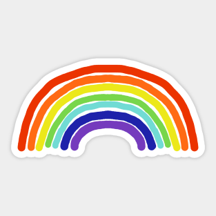 Wide Rainbows Sticker